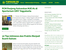 Tablet Screenshot of pcmponjong.org